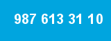 987 613 31 10 987 613 31 10